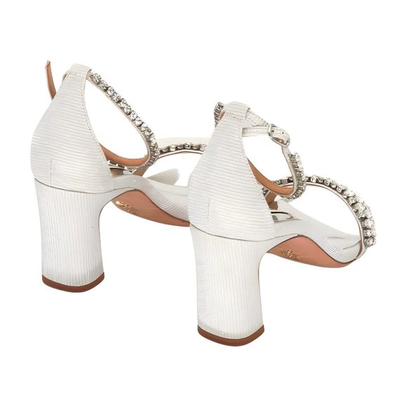 Badgley Mischka womens Harriet Heeled Sandal, White, Size 6 - Picture 6 of 7